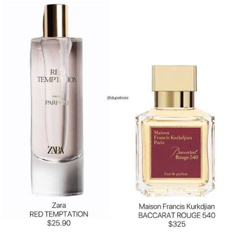 zara perfume baccarat dupe|baccarat rouge 540 knock off.